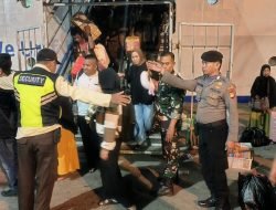 Awasi Aktivitas Naik Turun Penumpang dan Bongkar Muat Barang, Polsek Soeta lakukan Pengamanan Kapal