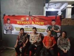 Polda Sulsel Jalin Silatuhrahim dengan Warga Biringkananya Lewat Minggu Kasih
