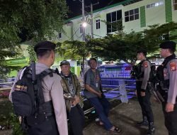 Antisipasi Gangguan Kamtibmas Dimalam Hari, Samapta Polres Takalar Rutin Gelar Patroli Dialogis