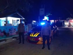 Rutin Gelar Patroli, Polsek Sinjai Timur Antisipasi Gangguan Kamtibmas Malam Hari