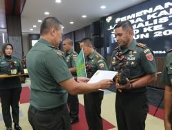 Dua Dansatgas TMMD ke-119 Kodim Jajaran Kodam XIV/Hsn Berhasil Meraih Juara Pada Ajang LKJ TMMD Ke-119 TA 2024
