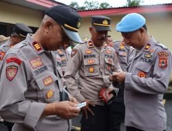 Propam Polres Bone Lakukan Gaktibplin untuk Meningkatkan Kedisiplinan Anggota