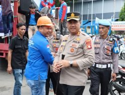 Dengan Humanis,Kapolres Pelabuhan Makassar Pimpin Pengamanan Unjuk Rasa Hari Buruh Nasional 2024