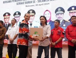 Mewakili Pangdam,Kasdam XIV/Hsn dan Unsur Forkopimda Sulsel Silaturahmi Bersama Pengurus Konfederasi dan Federasi Serikat Pekerja se-Sulsel
