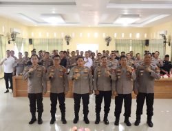 Polres Sidrap Gelar Operasional Triwulan Pertama, Fokus Pengamanan Pilkada Serentak 2024