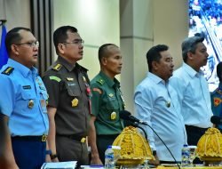 Kasdam XIV/Hsn Mewakili Pangdam Menghadiri Rakor Pemantapan Pelaksanaan Pilkada Serentak Tahun 2024