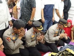 Kapolres Sidrap AKBP Erwin Syah, Ikut Berduka Cita Atas Wafatnya Kepala Bappelitbangda