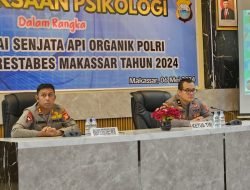 Bagian Psikologi Biro SDM Polda Sulsel Gelar Pemeriksaan Psikologi bagi Personil Polrestabes Makassar