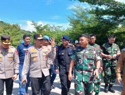 Kunjungan Pangdam XIV/Hsn Dalam Penanganan Bencana Alam di Kab.Luwu