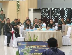 Kasdam XIV/Hsn Mewakili Pangdam, mengikuti FGD Tentang Pengelolaan Jaringan Mandiri Dalam Rangka Efisiensi Penggunaan Internet TNI AD