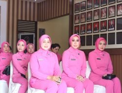 Ketua Bhayangkari Daerah Sulsel Lepas 6 Mobil Sembako dan 4 Tangki Air Bersih ke Posko Bencana Dua Pitue Sidrap