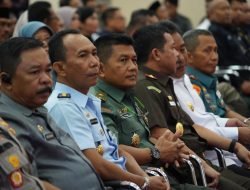 Wakili Pangdam,Kapoksahli Bersama Unsur Forkopimda Hadiri Silaturahmi Danlantamal VI Makassar ke Pj. Gubernur Sulsel