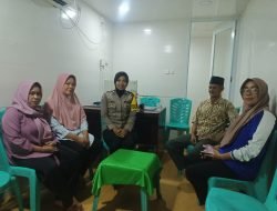 Cooling System Menjelang Masa Tenang, Polisi RW Polres Pelabuhan Makassar Tingkatkan Sambang