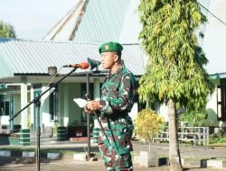 Upacara 17 an, Dandim 1409 Gowa Bacakan Amanat Panglima TNI