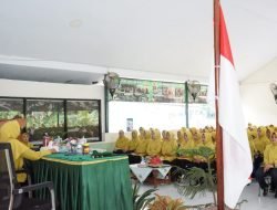 Selaku Pembina, Dandim 1409/Gowa Berikan Pengarahan Kepada Persit