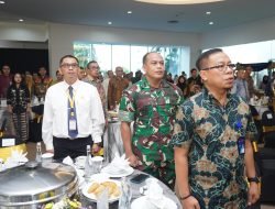 Pamen Ahli Bid.OMSP Mewakili Pangdam Menghadiri Peresmian Kantor Perwakilan LPS III Makassar