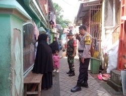 Kompak Jaga Kamtibmas Pilkada Serentak 2024, Bhabinkamtibmas dan Babinsa Pattingalloang baru Tingkatkan Sambang