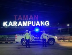 Patroli Malam Satlantas Polres Sinjai, Jaga Kamseltibcar Lantas dan Mencegah Kejahatan Jalanan