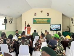 Kodim 140/Gowa Selenggarakan Komunikasi Sosial Dengan KBT, Wujudkan Pertahanan yang Tangguh Untuk Indonesia Maju