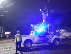 Patroli Blue Light Sat Lantas Polres Sinjai, Menjaga Keamanan dan Ketertiban di Jalan Raya