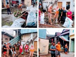 Kerja Bakti RT 3 RW 7 Kelurahan Pabaeng-baeng Kecamatan Tamalate