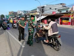 Jum’at Berkah Koramil 05 Pallangga Berbagi Kebahagiaan Kepada Masyarakat