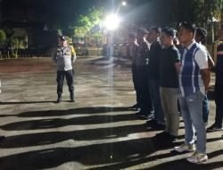 Antisipasi Gangguan Kamtibmas di Malam Libur,Kapolres Sinjai Siagakan Personelnya