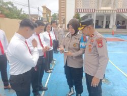 Wakapolres Sidrap Pimpin Razia Handphone Personil Terkait Judi Online