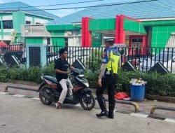 Wujudkan Kamseltibcar Lantas, Sat Lantas Polres Takalar Gelar Penerangan Keliling