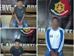 Unit Reskrim Polsek Polut Polres Takalar Berhasil Amankan Tiga Pelaku Pencuri Gula
