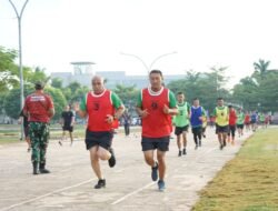 Ukur Kemampuan Fisik Prajurit, Kodim 1409/Gowa Laksanakan Garjas Periodik Semester I