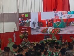 Pangdam XIV/Hsn Kunjungan Kerja di Makodim 1412/Kolaka