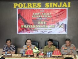 Sambut Hari Bhayangkara Ke-78, Kapolres Sinjai Gelar Bakti Religi Dialog Interaktif dengan Pimpinan Pondok Pesantren