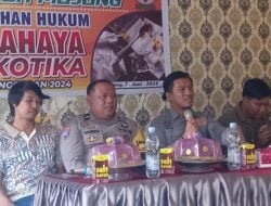 Cegah P4GN, KBO Sat Narkoba Polres Sidrap Beri Penyuluhan Narkoba ke Masyarakat Mojong