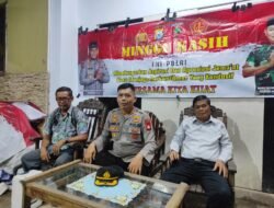 Minggu Kasih Polda Sulsel Kunjungi Rumah Ibadah Ruth Pongutan Biringkanaya