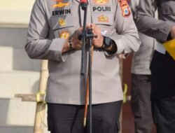AKBP Erwin Syah, S.I.K., M.H. Pimpin Apel Perdana sebagai Kapolres Bone