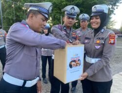 Satlantas Polres Bone Terus Giatkan Program Polantas Massidekkah Seribu Rupiah Sehari