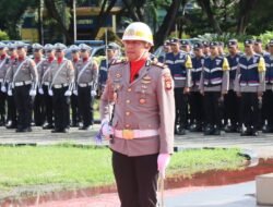 Kasat Narkoba Polres Sidrap Sukses Laksanakan Amanah Sebagai Komandan Upacara di HUT Bhayangkara Ke-78