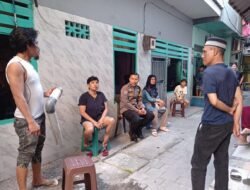 Jaga Kamtibmas Tahapan Pilkada Serentak 2024,Bhabinkamtibmas Melayu Baru Blusukan di Pemukiman Warganya