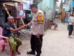 Lewat Sambang, Bhabinkamtibmas Pulau Barrang Caddi Ajak Warga Jaga Kamtibmas Tahapan Pilkada 2024