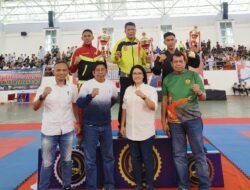 Membanggakan,Tim Karate Kodam XIV/Hsn Menjadi Juara Umum dalam Kejuaraan Open Internasional Karate Championship Piala Presiden RI I Tahun 2024