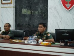 Kasdam XIV/Hsn Mewakili Pangdam Bersama Ketua Tim Dalproggar TNI AD Pimpin Dalproggar TNI AD Tahap I TA 2024
