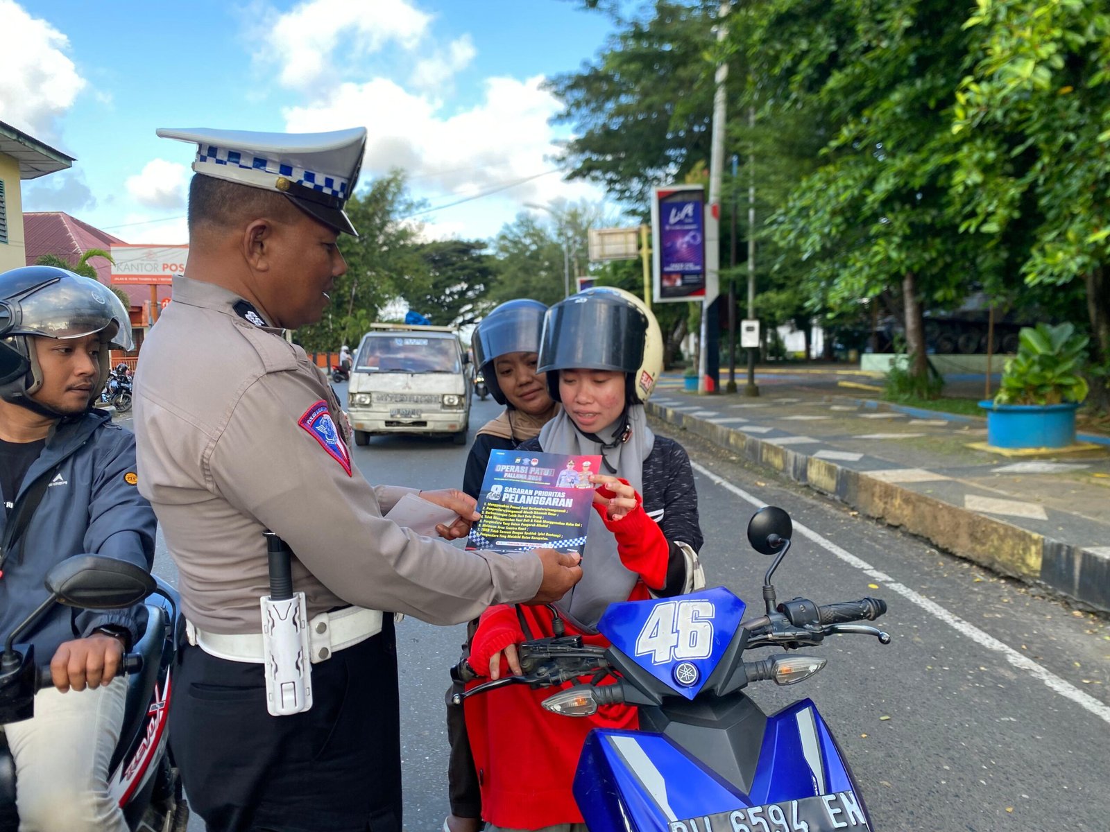 Satlantas Polres Bone Gelar Kampanye Keselamatan Dalam Ops Patuh 2024