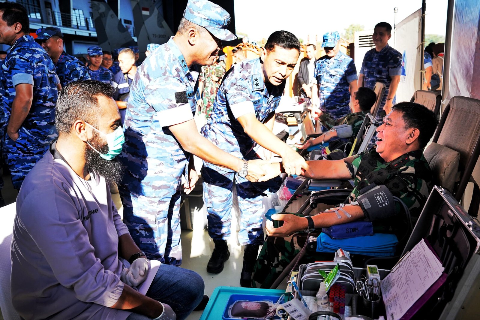 Peringatan Ke-77 Hari Bakti TNI AU Tahun 2024, Pangdam XIV/Hsn Hadiri Peresmian Karya Bakti Oleh Kasau