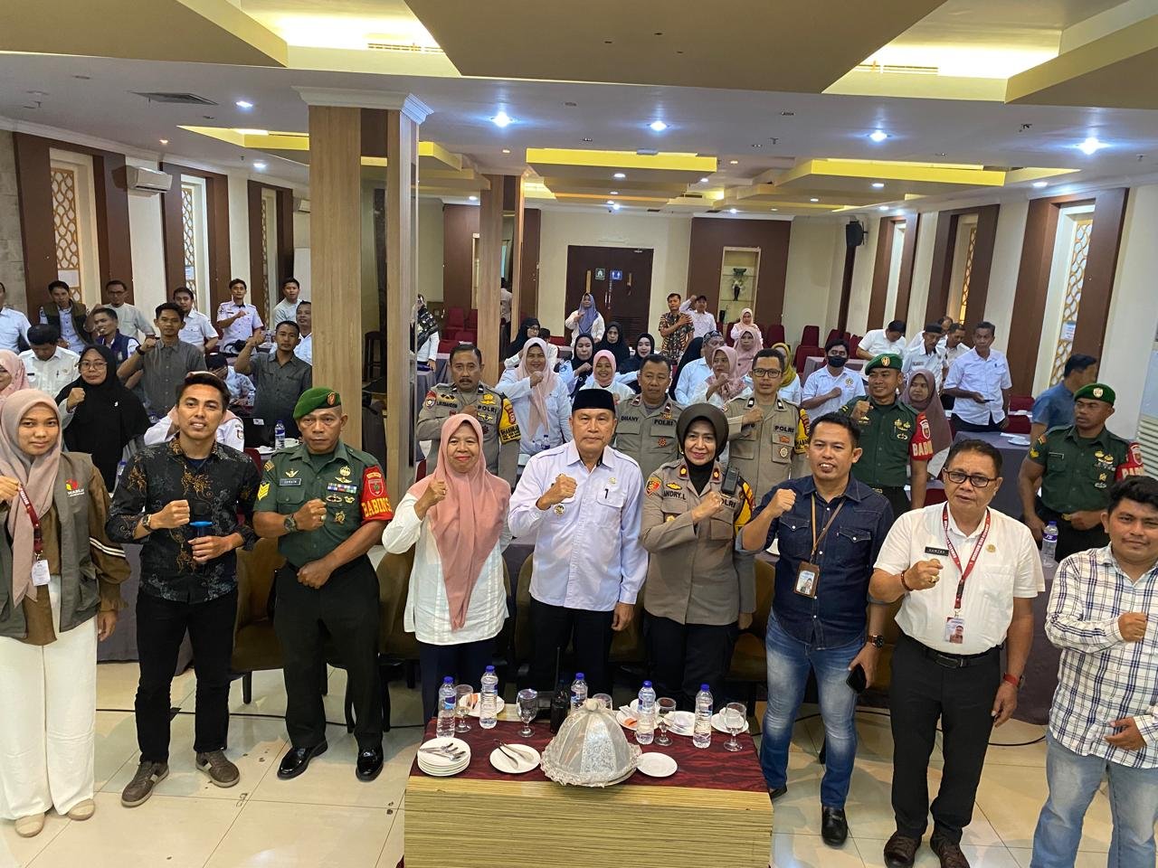 Sukseskan Pemilukada 2024, Kapolsek Ujung Tanah hadiri Sosialisasikan Pengawasan Netralitas ASN, TNI, dan POLRI