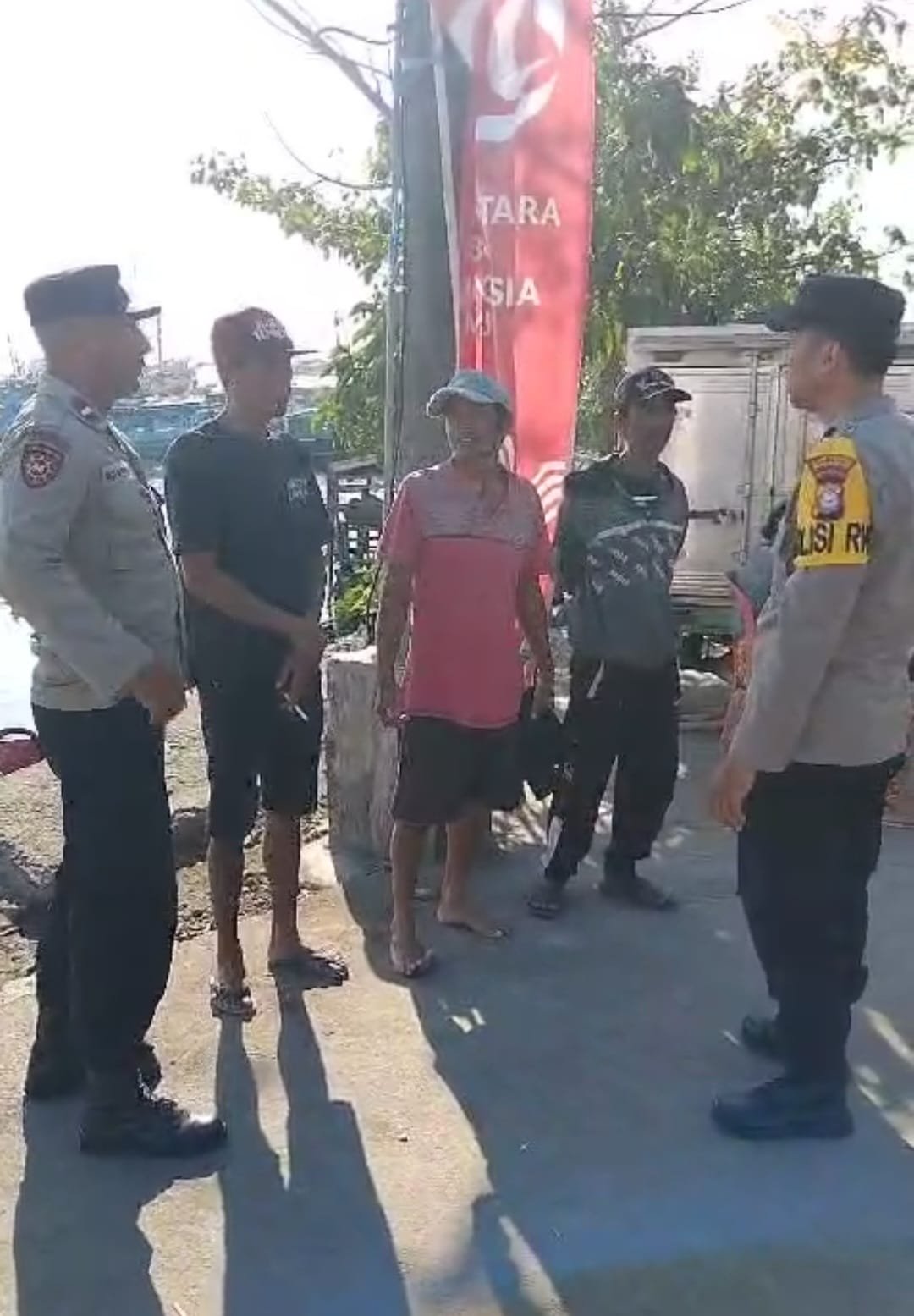 Jaga Kamtibmas Pilkada Damai, Polisi RW 04 Pattingalloang rutin Sambang
