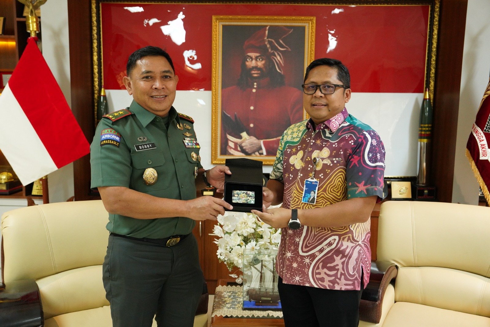 Pangdam XIV/Hsn Menerima Kunjungan Dari Direksi BNI Sulsel