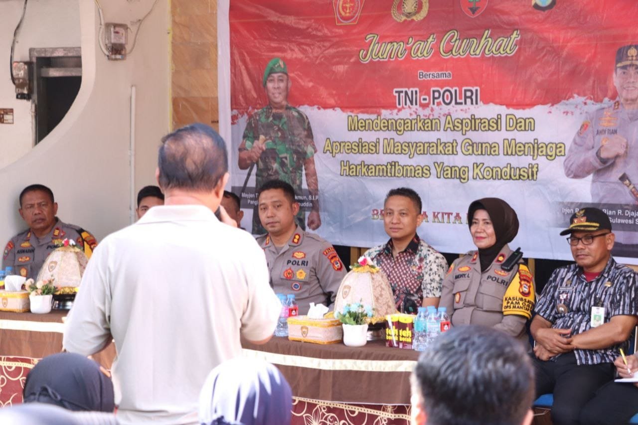 Cooling System Pemilukada 2024, Polda Sulsel dan Polres Pelabuhan Makassar Tatap Muka Dengan Toga serta Tomas