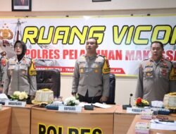Kapolres Pelabuhan Makassar Pimpin Latihan Pra Operasi Zebra 2024