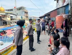 Jaga Kondusifitas Kamtibmas, Satbinmas Polres Pelabuhan Makassar Gelar Patroli Dialogis dalam Rangka Pilkada Serentak